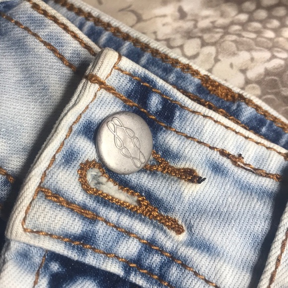 Denim Mini Skirt - Picture 4 of 5